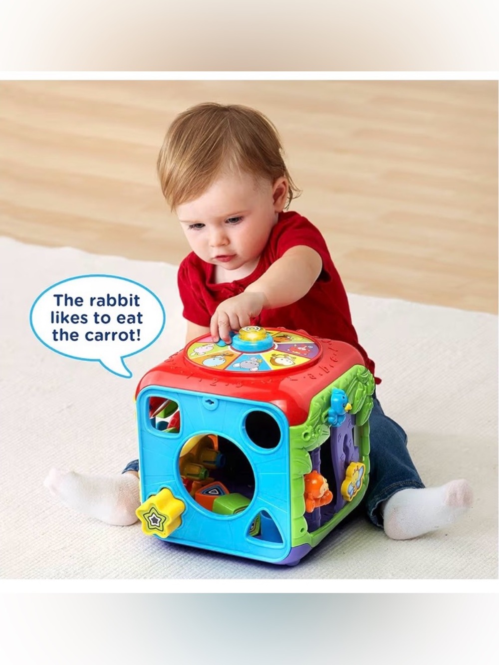 VTech Sort and Discover Activity Cube - Picture 13 of 13